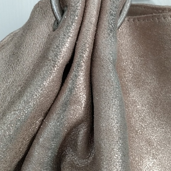 Juciy Couture y2k Vintage Gold Bag Genuine Leather ! Stunning - Picture 9 of 14